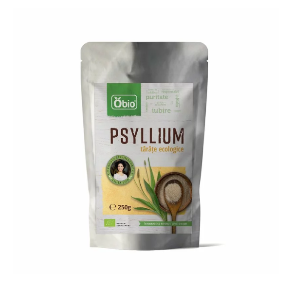 Tarate Bio de psyllium, 250 g, Obio