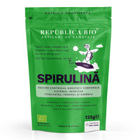 Spirulina pulbere Bio pura, 125 g, Republica Bio