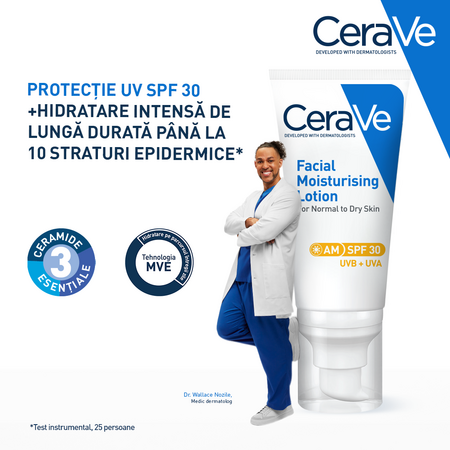 Crema hidratanta de fata SPF 30, 52 ml, CeraVe 697191