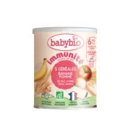 Cereale Bio cu 3 fructe si quinoa, 6 luni+, 220 g, Babybio