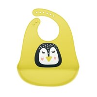 Baveta din silicon cu buzunar, Pinguin, Coccorito