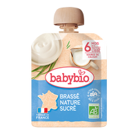 Desert Bio din iaurt natural, +6 luni, 85 g, BabyBio
