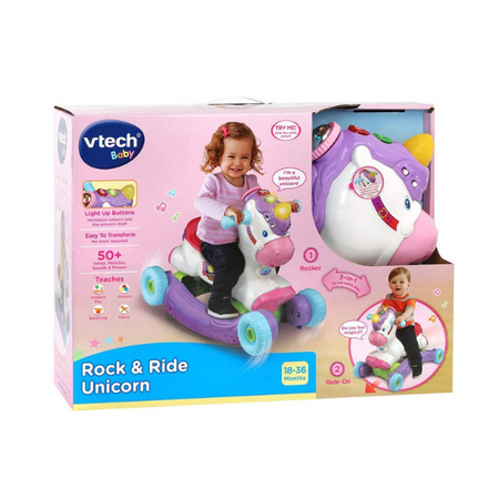 Jucarie Rider Unicorn 3 in 1, 18-36 luni, Vtech Toodler 542312