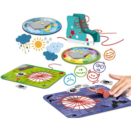 Masuta cu activitati Montessori in limba romana, +6 ani, Lisciani 542327