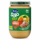 Meniu Bio de legume, fasole si carne de vitel Solo, 6 luni+, 190 g, Hero Baby 702013