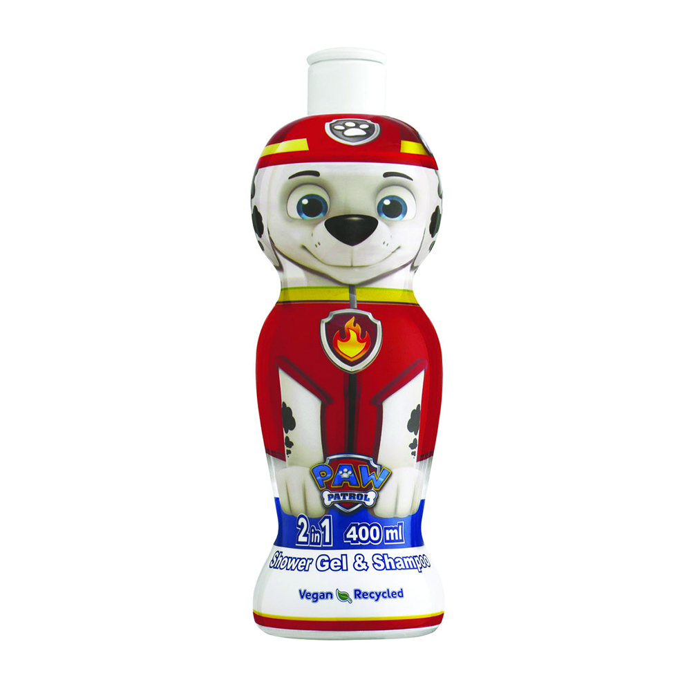 Sampon si gel de dus Paw Patrol Marshal, 400 ml, Air Val