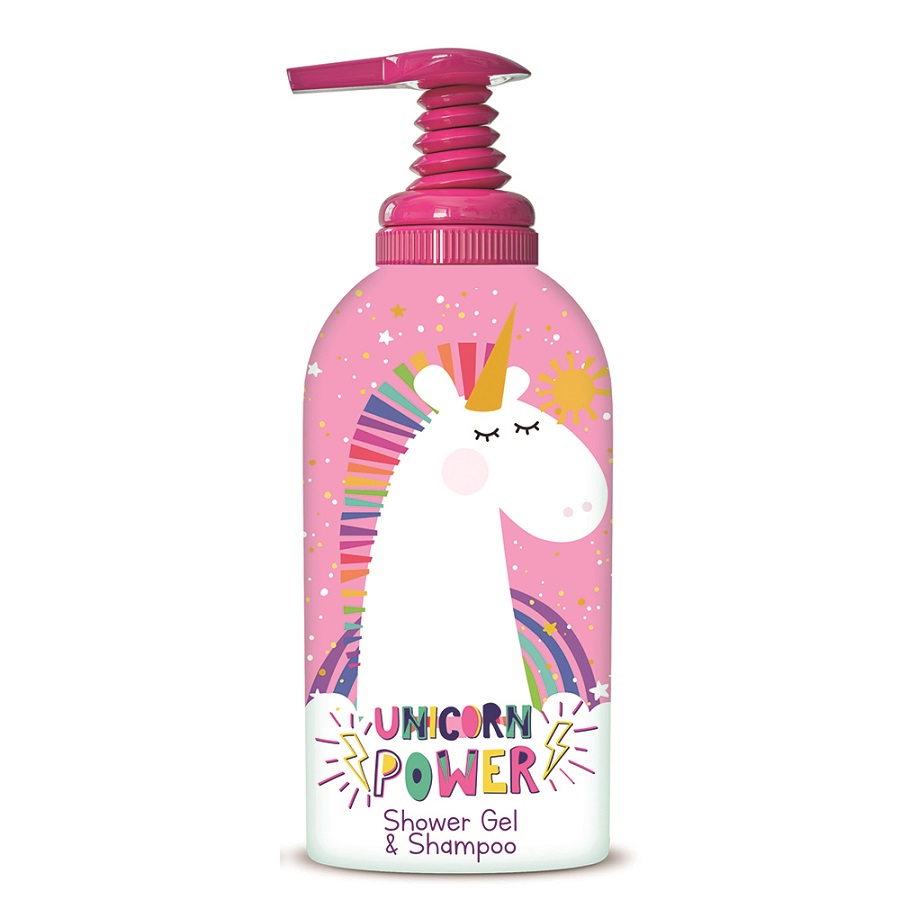 Sampon si gel de dus Unicorn, 1000 ml, Bi Es