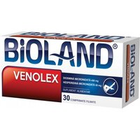 Bioland Venolex, 30 comprimate filmate, Biofarm