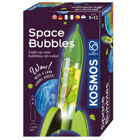 Set educativ Stem Racheta spatiala cu bule