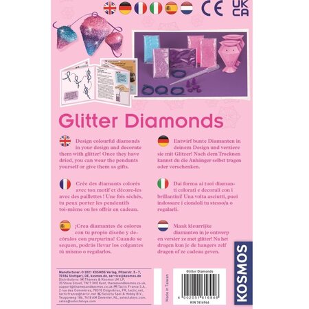 Set educativ Stem Diamante de sclipici, +8 ani, Kosmos 542369