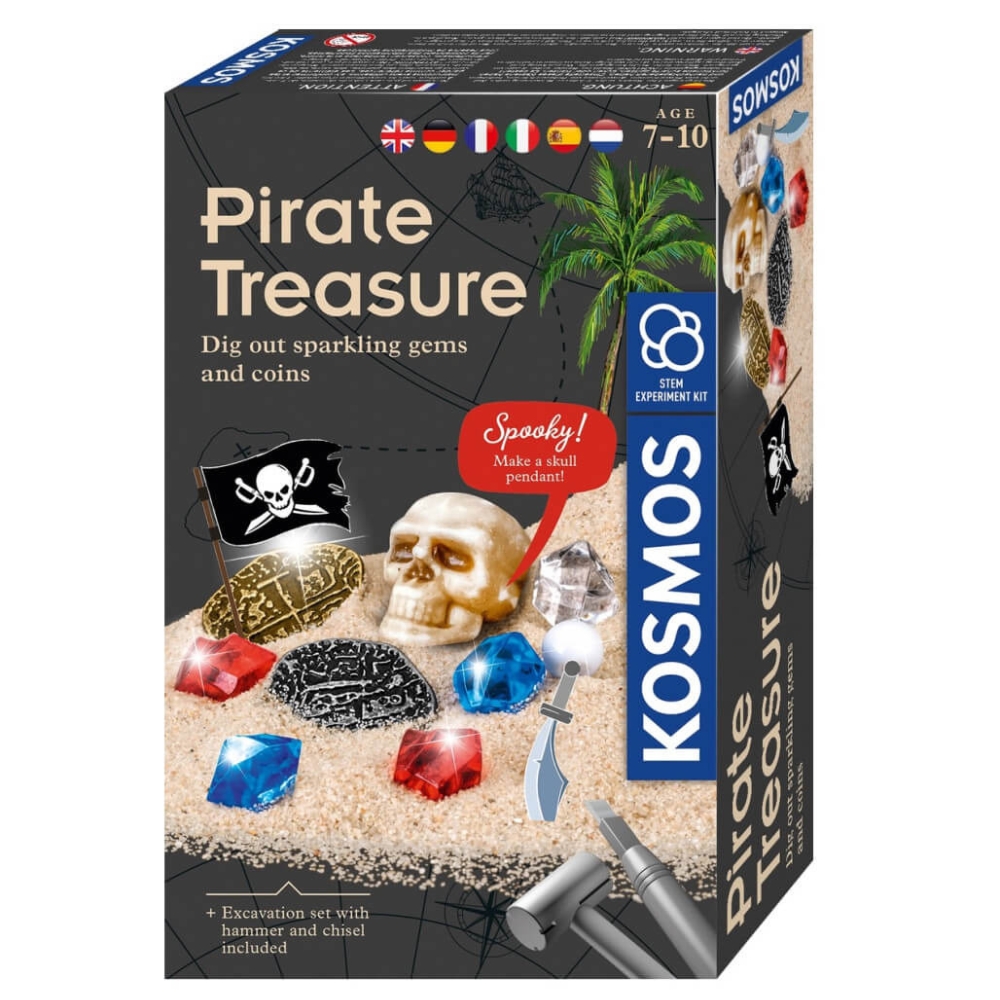 Set educativ Stem Comoara piratilor, +7 ani, Kosmos