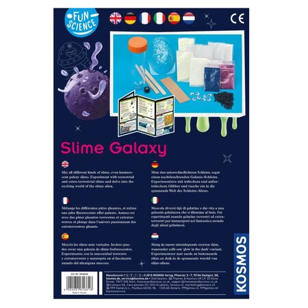 Set educativ Stem Galaxia Slime, +8 ani, Kosmos 542403
