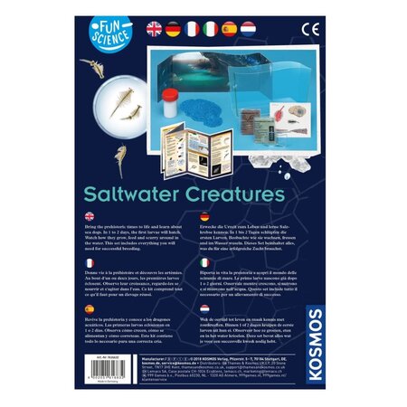 Set educativ Stem Creaturi de apa sarata, +8 ani, Kosmos 542406