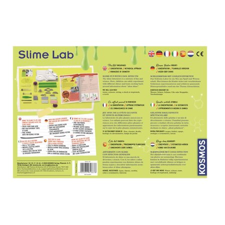 Set educativ Stem Laboratorul Slime, +8 ani, Kosmos 542451