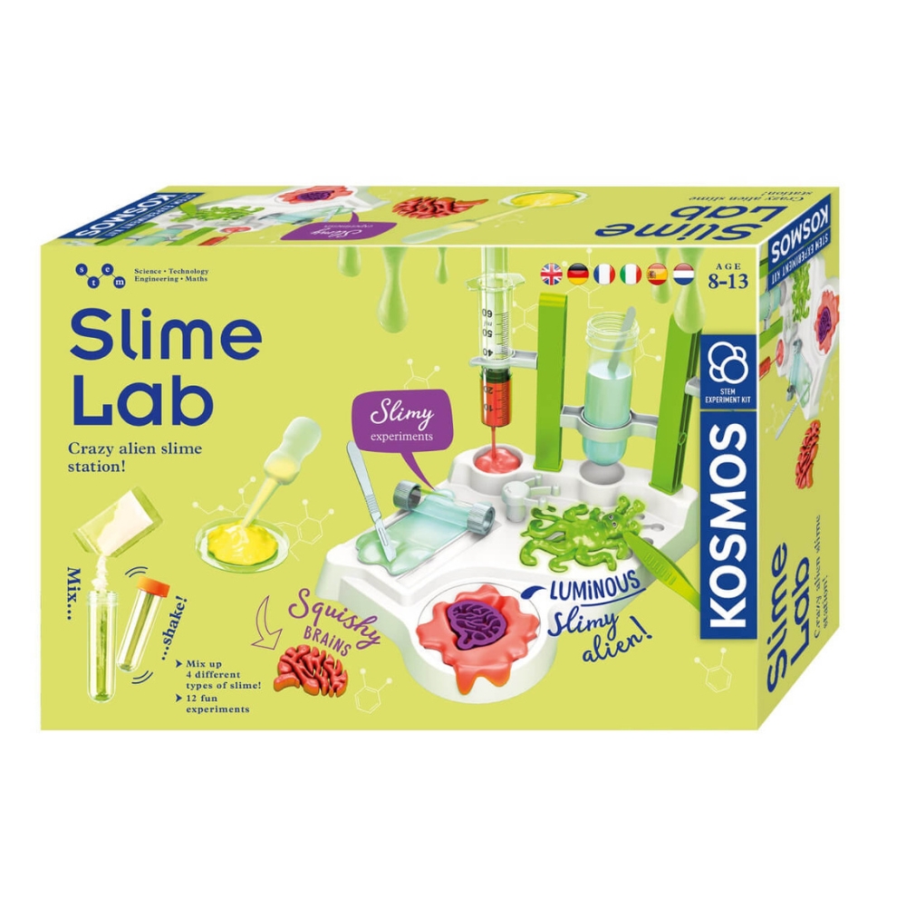 Set educativ Stem Laboratorul Slime, +8 ani, Kosmos