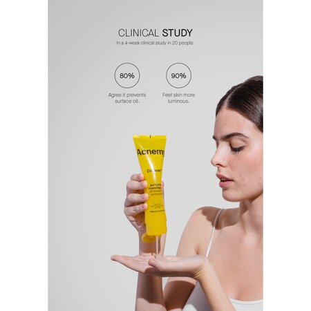 Gel de curatare purifiant cu acid salicilic Zitclean, 150 ml, Acnemy 688638
