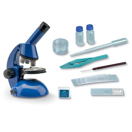 Set educativ Stem Microscop pentru copii 600x, +8 ani, Kosmos 542479
