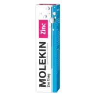 Molekin Zn 15 mg, 20 comprimate efervescente, Zdrovit