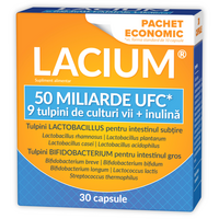 Lacium 50 miliarde UFC, 30 capsule, Zdrovit