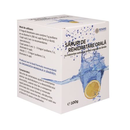 Saruri de rehidratare orala, 100g, Renans 758783