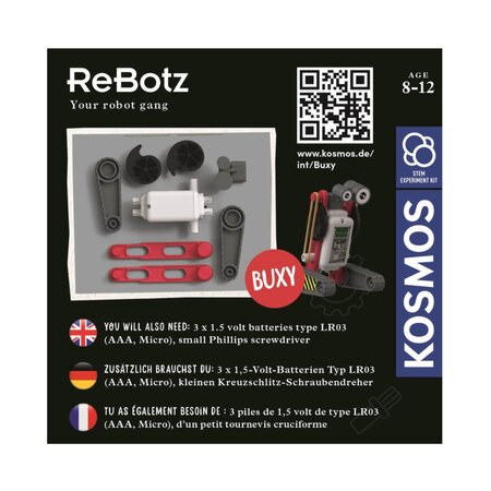 Set educativ Stem Robot Buxy, +8 ani, Kosmos 542500