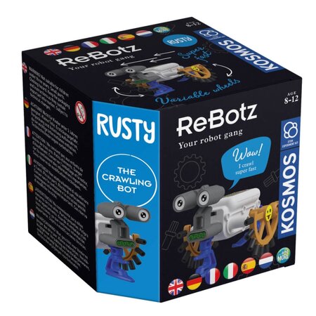 Set educativ Stem Robot Rusty, +8 ani, Kosmos 542506