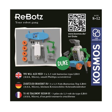 Set educativ Stem Robot Duke, +8 ani, Kosmos 542514