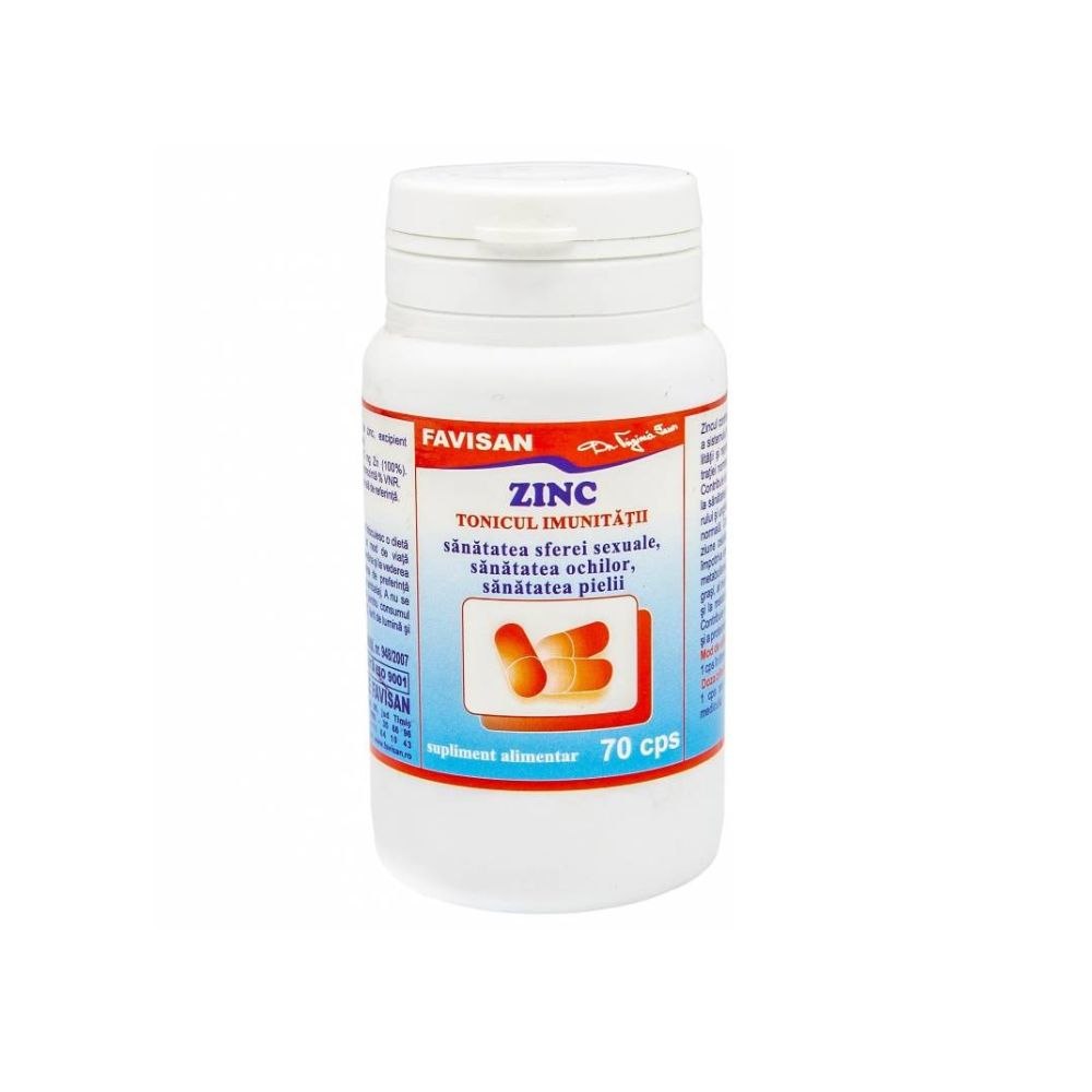 Zinc, 70 capsule, Favisan