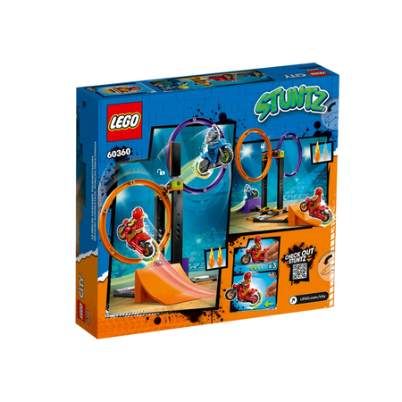 Provocarea de cascadorii cu rotiri Lego City