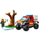 Salvare cu masina de pompieri 4x4 Lego City, 5 ani+, 60393, Lego 542706
