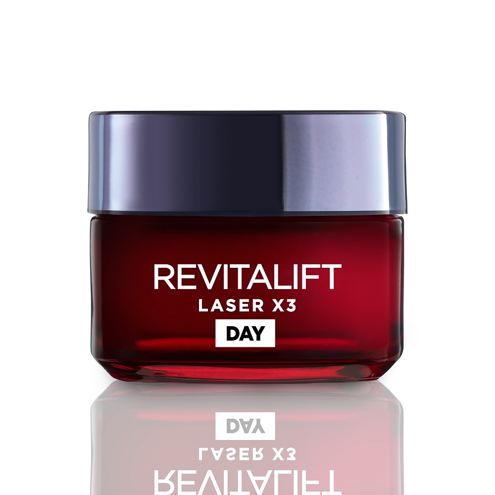 Crema antirid de zi Revitalift Laser X3, 50 ml, Loreal Paris