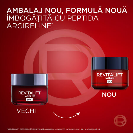 Crema antirid de zi Revitalift Laser, 50 ml, Loreal Paris 713068