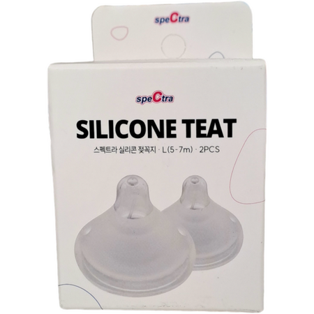 Set tetine premium din silicon, Marimea L, 5-7 luni, Spectra 700595