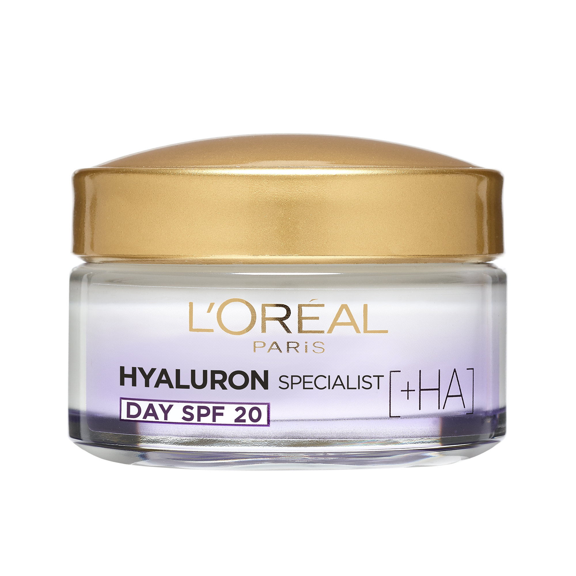 Crema de zi antirid hidratanta cu SPF 20 Hyaluron Specialist, 50 ml, Loreal