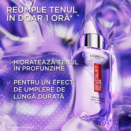 Ser antirid Revitalift Filler, 30 ml, Loreal Paris 757636