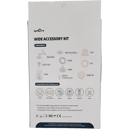 Kit premium biberon si accesorii, 28 mm, Spectra 700124