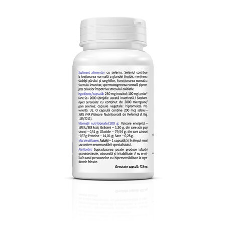 Seleniu 200mcg, 30 capsule, Zenyth 771901