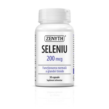 Seleniu 200mcg, 30 capsule, Zenyth
