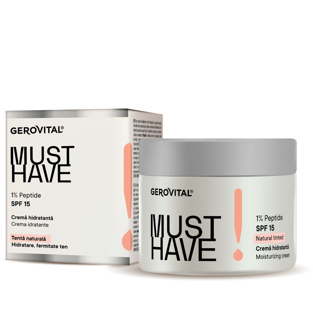 Crema hidratanta Must Have, 50 ml, Gerovital