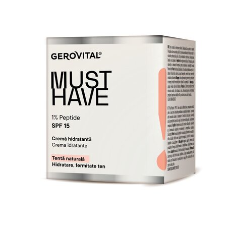 Crema hidratanta Must Have, 50 ml, Gerovital 542866