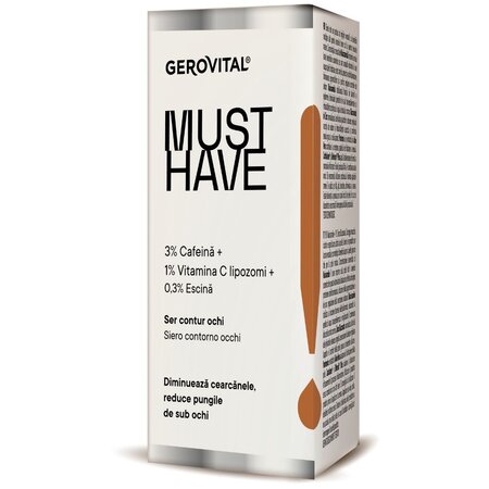 Ser contur de ochi Must Have, 30 ml, Gerovital 542895