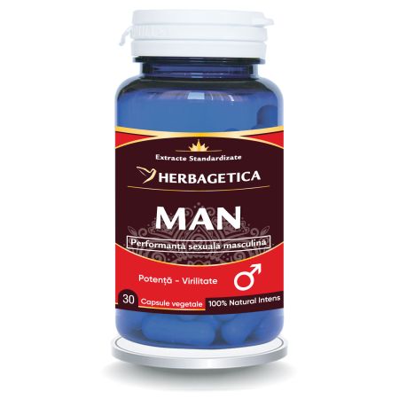 Man Zen Forte, 30 capsule, Herbagetica