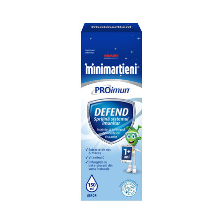 Minimartieni Proimun Defend, 1 an+, 150 ml, Walmark