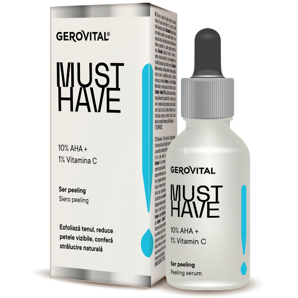 Ser peeling Must Have, 30 ml, Gerovital