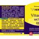 Vitamina K2 MK7 naturala 120mcg, 60 capsule, Herbagetica 523387