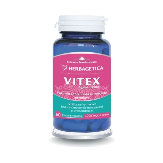 Vitex Zen Forte, 60 capsule, Herbagetica