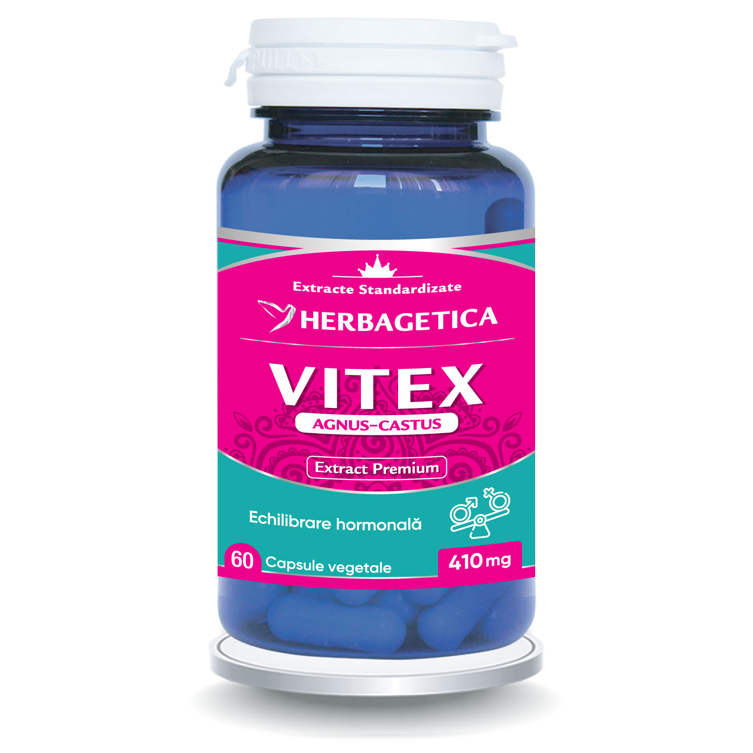 Vitex Zen Forte, 60 capsule, Herbagetica