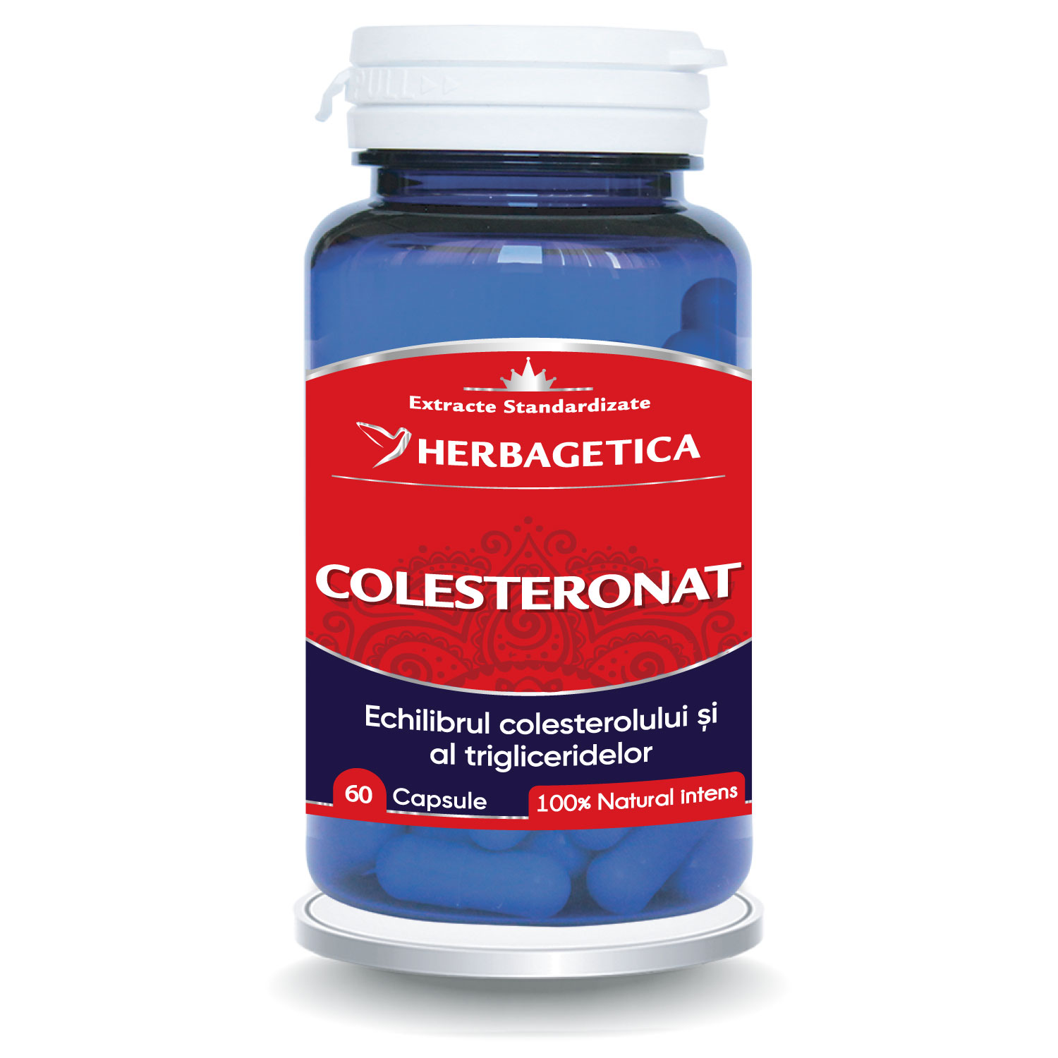 Colesteronat, 60 capsule, Herbagetica
