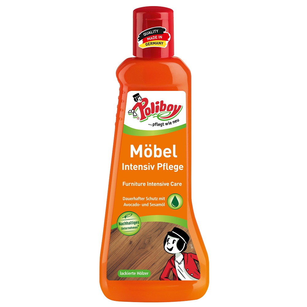 Solutie de ingrijit pentru mobila, 200 ml, Poliboy