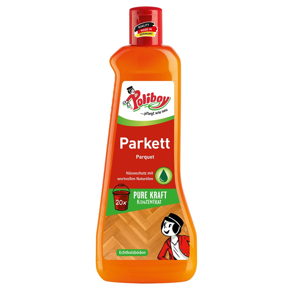 Solutie concentrata pentru ingrijirea parchetului, 500 ml, Poliboy